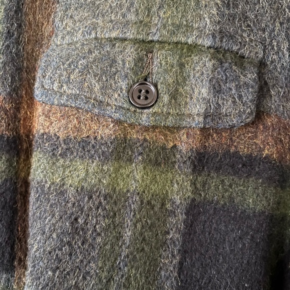 VTG H.W.Carter & Sons Men’s Heavy Wool Plaid Hunting/Chore Jacket,1960’s-70’s, L - Picture 10 of 16